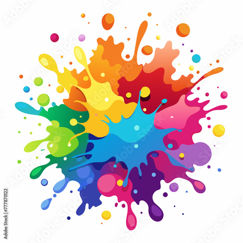 abstract colorful background	
