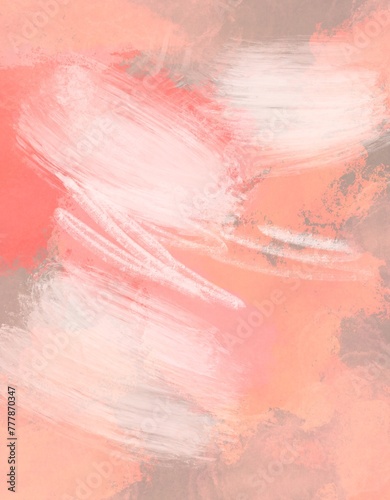 abstraction in red and pink colors  photo