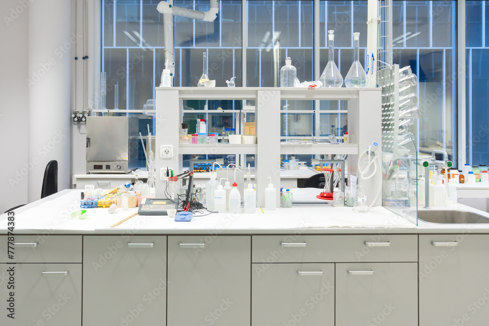 Workspace At Catalysis Laboratory Room Workspace At Catalysis Laboratory Room