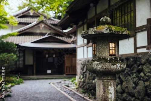 Time-Honored Lantern at Kifune Shrine