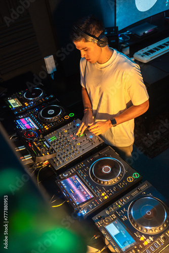 DJ In Studio photo