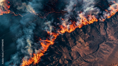 Satellite imagery decoded by AI for wildfire detection