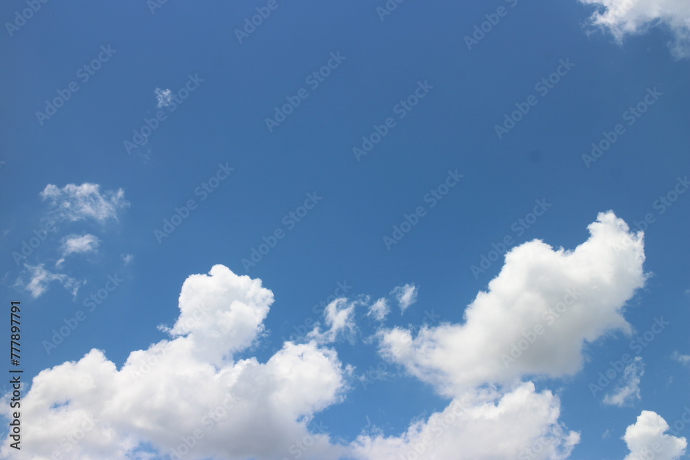 Blue sky background and white clouds Blue sky background and white clouds