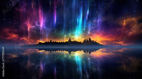 Digital Aurora, Witnessing Abstract Phenomena in the Technological Sky