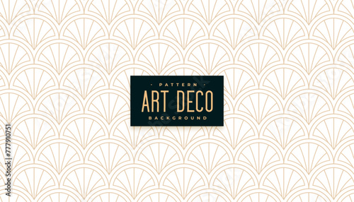 elegant asian art deco pattern backdrop in classical style
