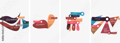 Set of infographics with line design icons. Vector illustration For Wallpaper, Banner, Background, Card, Book Illustration, landing page