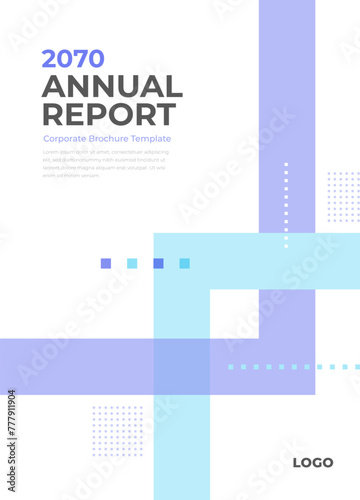 Cover template open Premium Vector