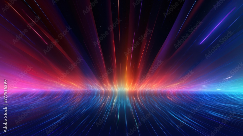 Digital Aurora, Witnessing Abstract Phenomena in the Technological Sky