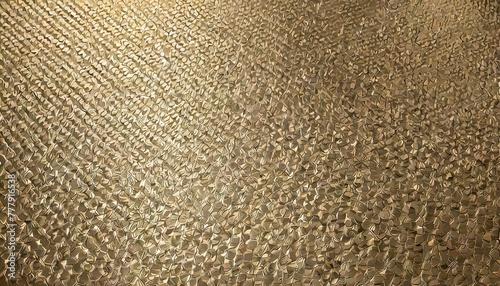 a hammered gold metal background texture created with generative ai technology