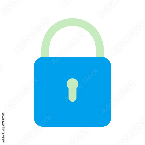 lock duo tone icon