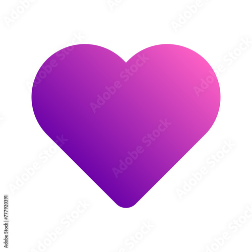 love gradient icon