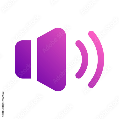 volume gradient icon