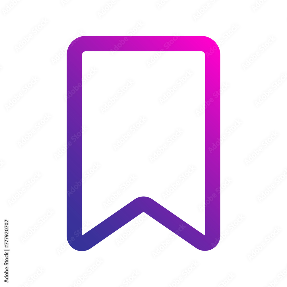 bookmark gradient icon bookmark gradient icon