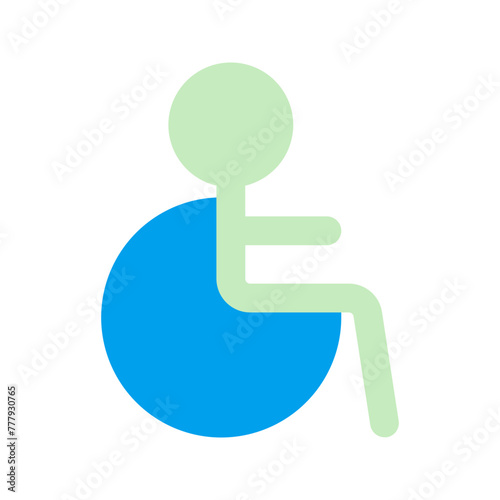 accessibility duo tone icon