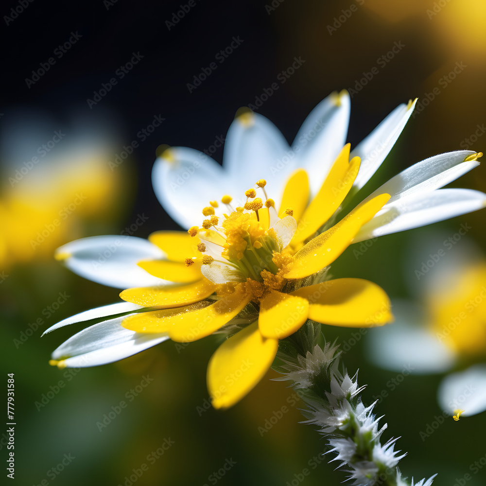 Close up shoot of Bellis perennis, the daisy, european species flower, white and yellow daisy flower. Close up shoot of Bellis perennis, the daisy, european species flower, white and yellow daisy flower.