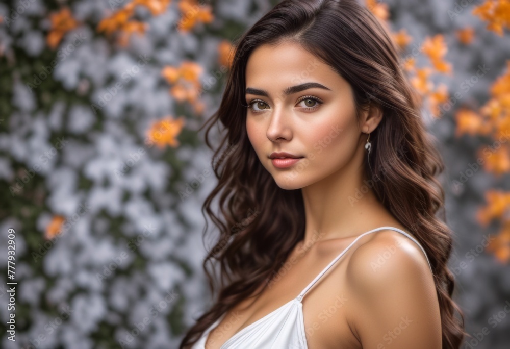 A Portrait Of Breathtakingly Gorgeous, Exotic, Beautiful Woman.
A Portrait Of Breathtakingly Gorgeous, Exotic, Beautiful Woman.