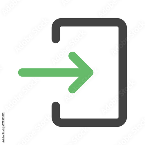 check in flat icon