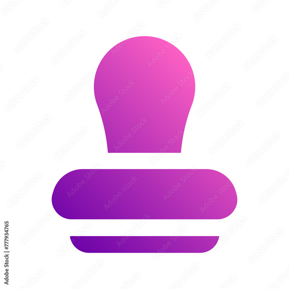 stamp gradient icon stamp gradient icon