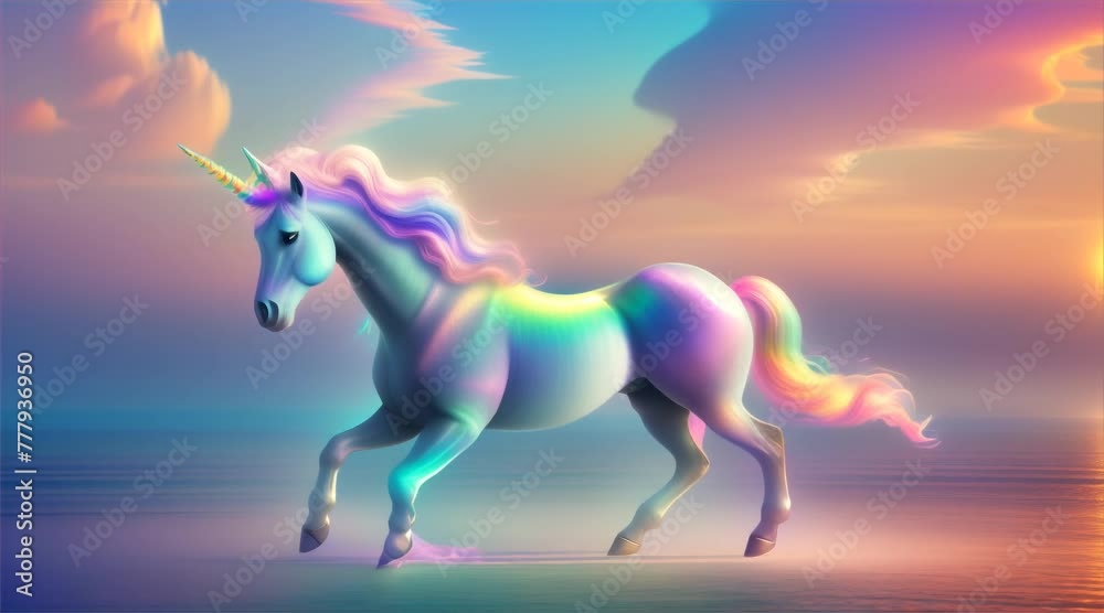 horse in the sunset horse in the sunset