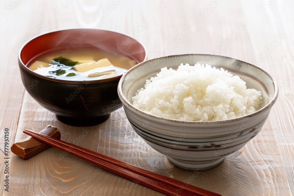 ご飯とお味噌汁 ご飯とお味噌汁