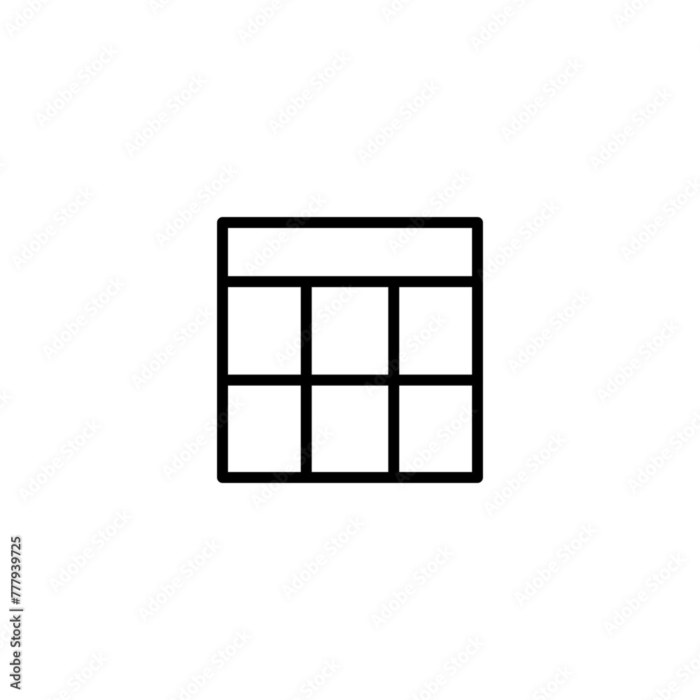 cells line icon