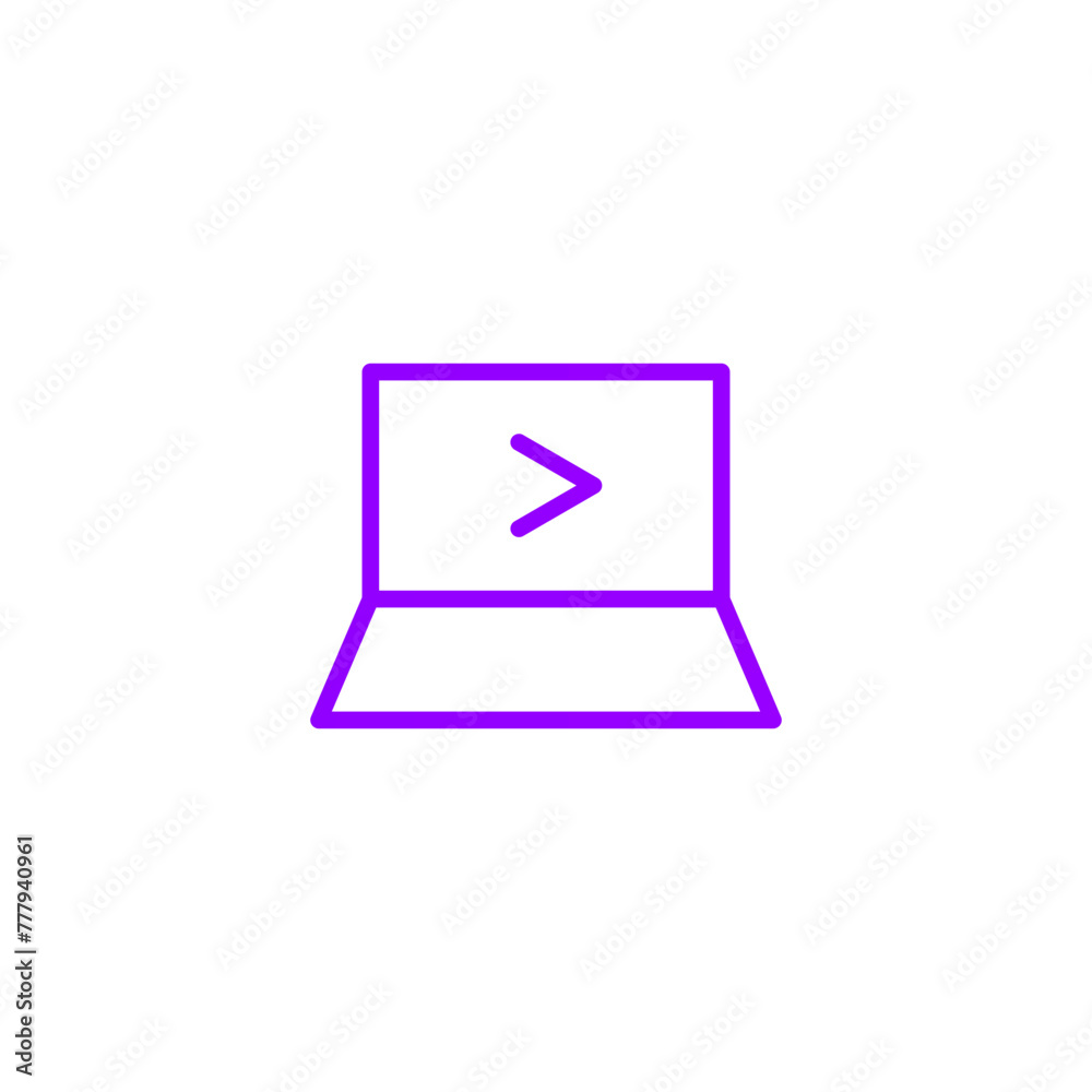 laptop gradient icon laptop gradient icon