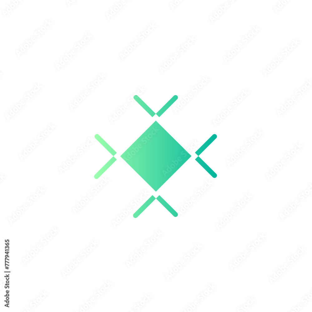 target gradient icon target gradient icon