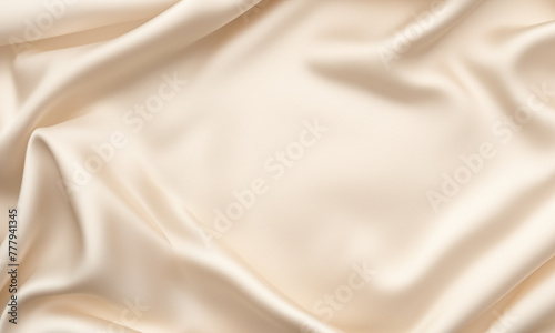 natural glossy silk fabric background for product