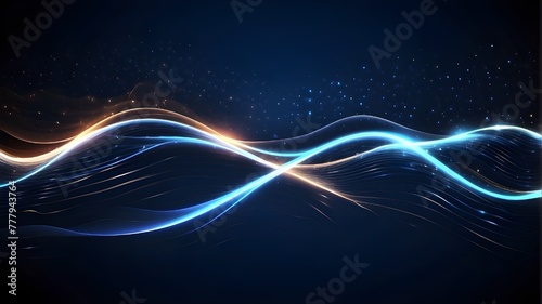 Blue Light Patterns in Futuristic Design  3D Fractal Waves in Dynamic Blue  Black Smoke Curves with Dynamic Light  Blue Fractal Waves in 3D Motion  Dynamic Fractal Patterns in Blue