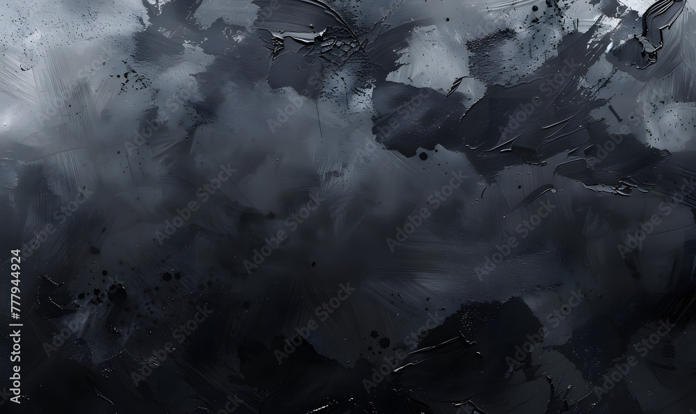 black color on black background, Generative AI black color on black background, Generative AI