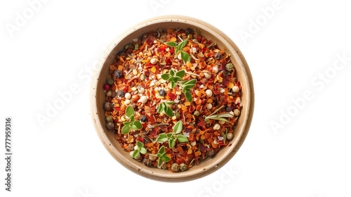 Poultry Seasoning isolated on transparent white background