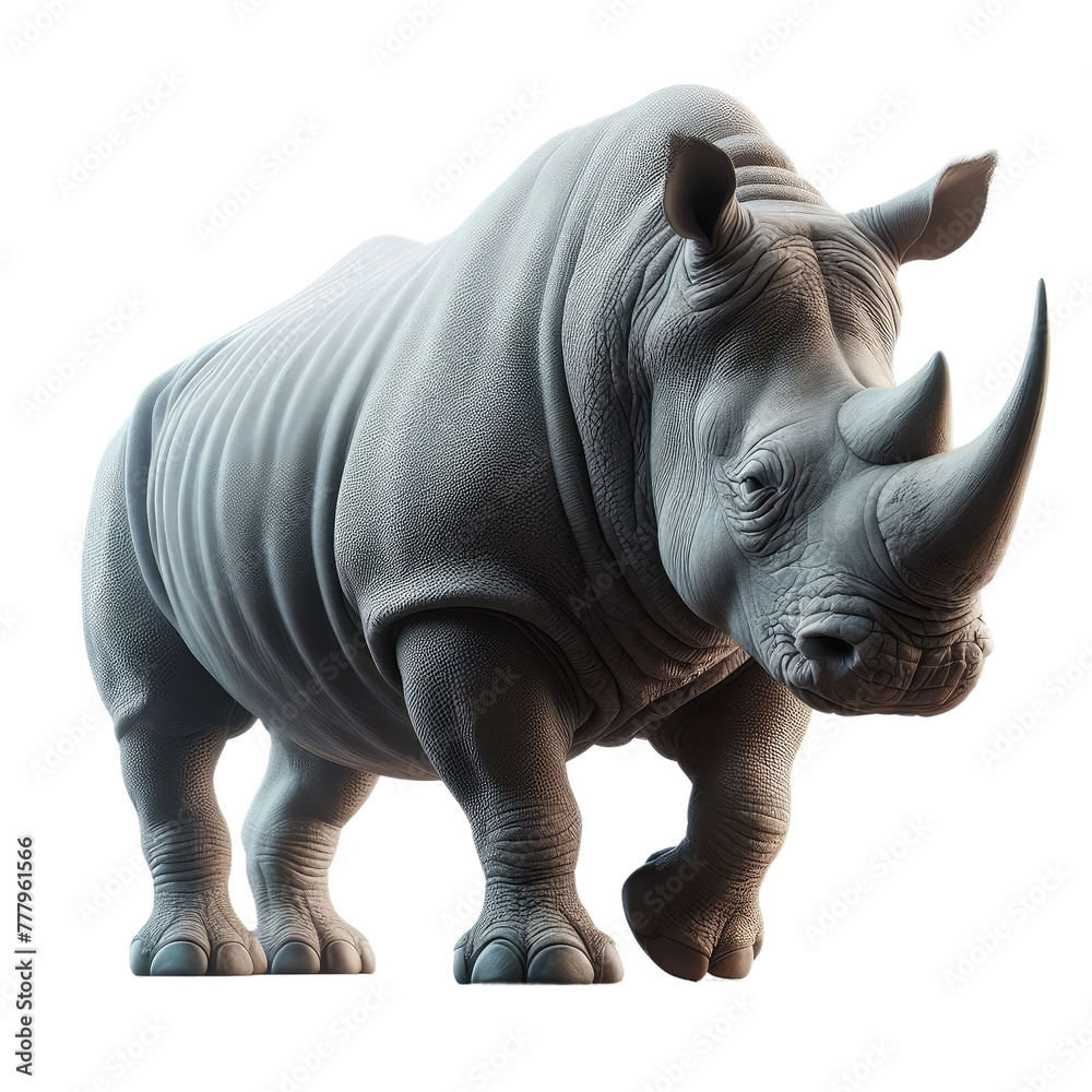 Obraz premium Isolated Animal on a Clear PNG Canvas, Generative AI