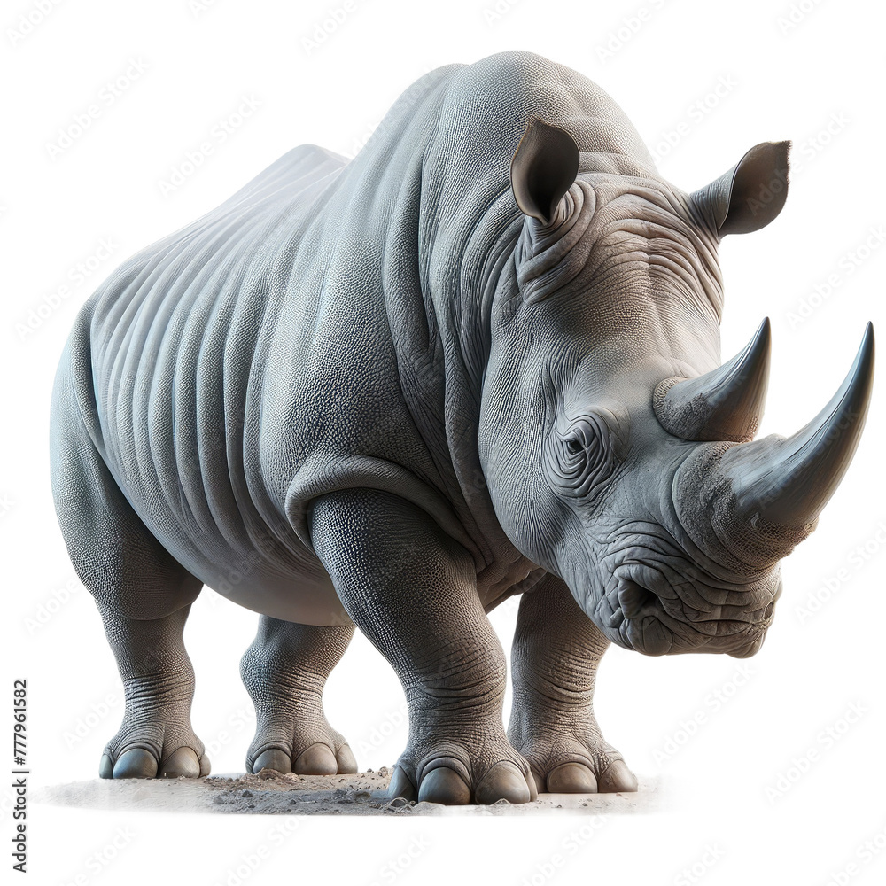 Fototapeta premium Isolated Animal on a Clear PNG Canvas, Generative AI