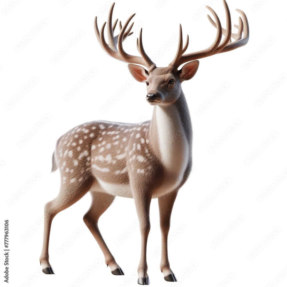 Isolated Animal on a Clear PNG Canvas, Generative AI Isolated Animal on a Clear PNG Canvas, Generative AI