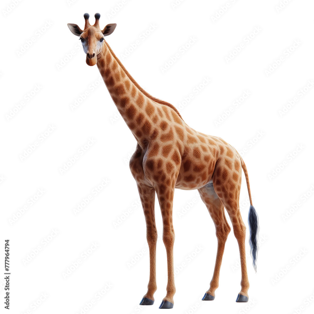 Obraz premium Isolated Animal on a Clear PNG Canvas, Generative AI