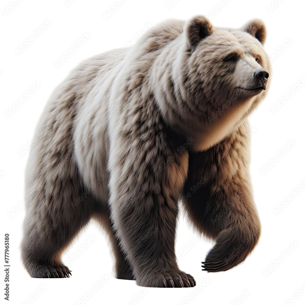 Fototapeta premium Isolated Animal on a Clear PNG Canvas, Generative AI