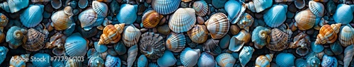 Close Up of a Shell Wall