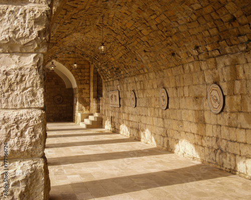 Arches in Beit El Dine - Lebanon photo