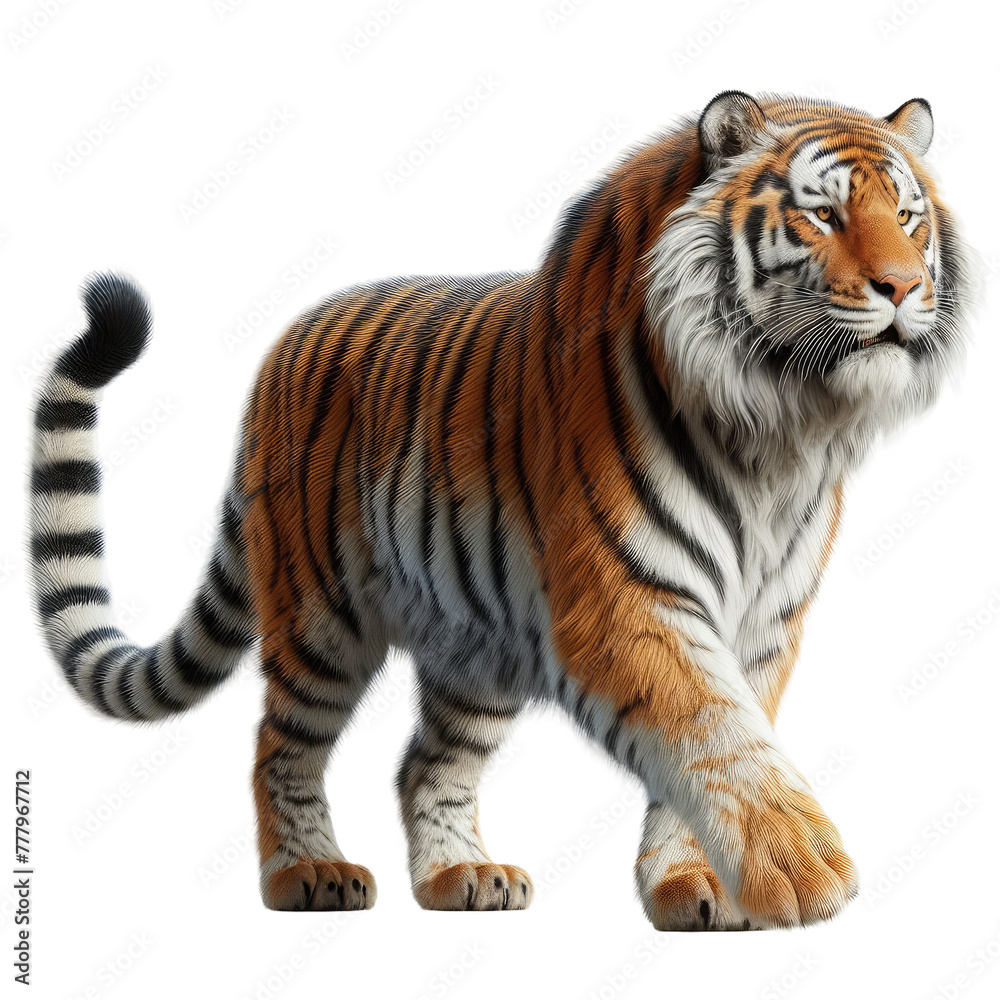 Obraz premium Isolated Animal on a Clear PNG Canvas, Generative AI