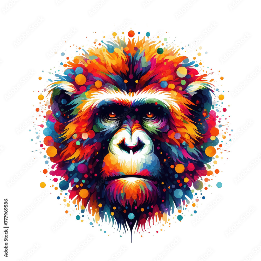Isolated Animal on a Clear PNG Canvas, Generative AI