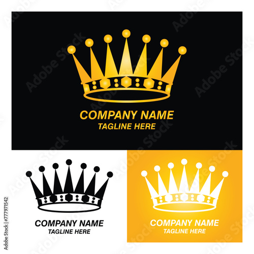 Crown ilustration logo