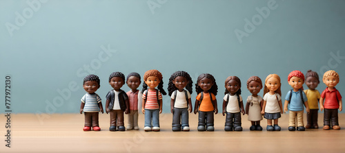 A toy store featuring dolls of various ethnicities, promoting inclusivity and representation for childrengenerative by ai..