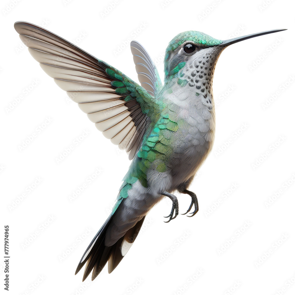 Obraz premium Isolated Bird on a Clear PNG Canvas, Generative AI