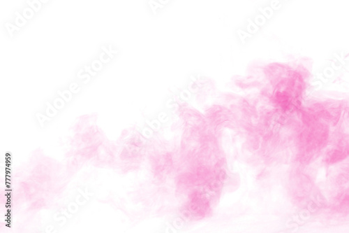 Fototapeta Naklejka Na Ścianę i Meble -  color pink smoke clouds background emotions vortices