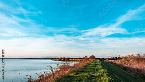 Wallpaper Mural Sanctuary of Barbana in the lagoon of Grado, Italy Torontodigital.ca