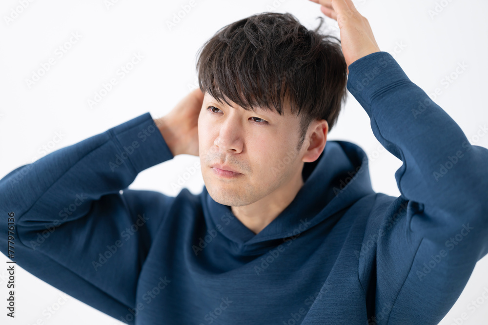 男性・髪 男性・髪