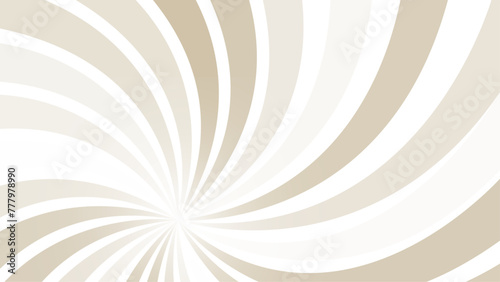 Sunburst background. Vector illustration for swirl design. Swirling radial pattern Vector illustration.