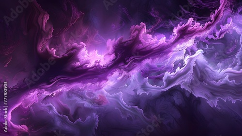 abstract purple smoke on a dark background