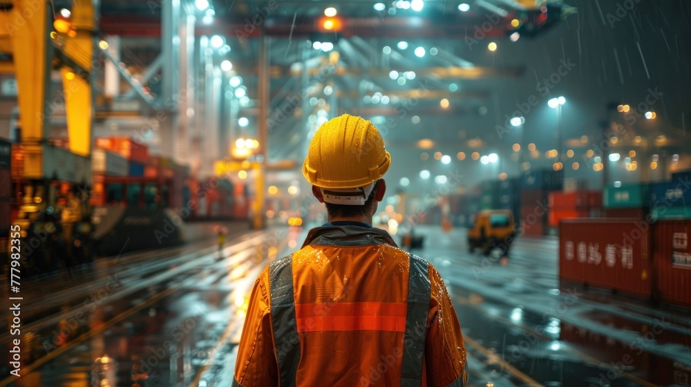 Safety officials continue to monitor product delivery work. Ensures strict safety protocols are followed. Safety officials continue to monitor product delivery work. Ensures strict safety protocols are followed.