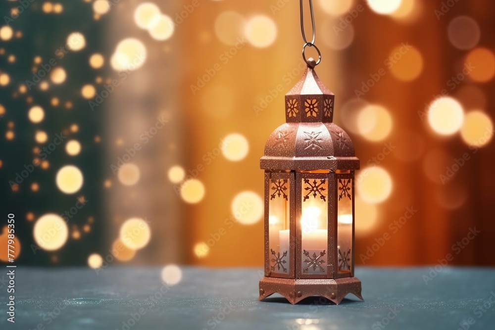 Eid mubarak and ramadan kareem greetings with islamic lantern and mosque. Eid al fitr background Eid mubarak and ramadan kareem greetings with islamic lantern and mosque. Eid al fitr background